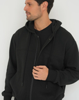 Organic Cotton Zip-Up Hoodie