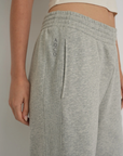 French Terry Wide Leg Pants