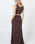 Como Maxi Skirt - Espresso