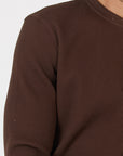 Como Henley Top - Espresso