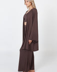 Como Lounge Robe - Espresso