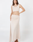 Como Maxi Skirt - Beige