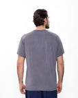 Men's Relaxed Fit V-Neck TShirt - Soft Gray
