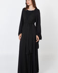 Robe longue ample - Noir