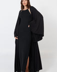 Robe longue ample - Noir