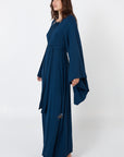 Long Loose Robe - Navy