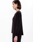 Chemise à manches longues - Noir