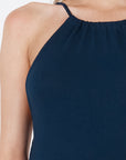 Robe longue à enfiler - Bleu marine