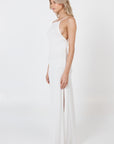 Robe longue nuisette - Blanche
