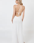 Robe longue nuisette - Blanche