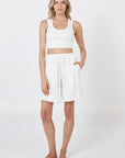 Lounge Shorts - White