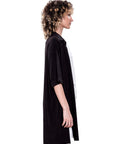 Chemise ouverte - Noir