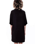 Chemise ouverte - Noir
