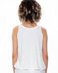 V-Neck Tank Top - White