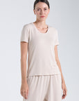 T-shirt - Beige