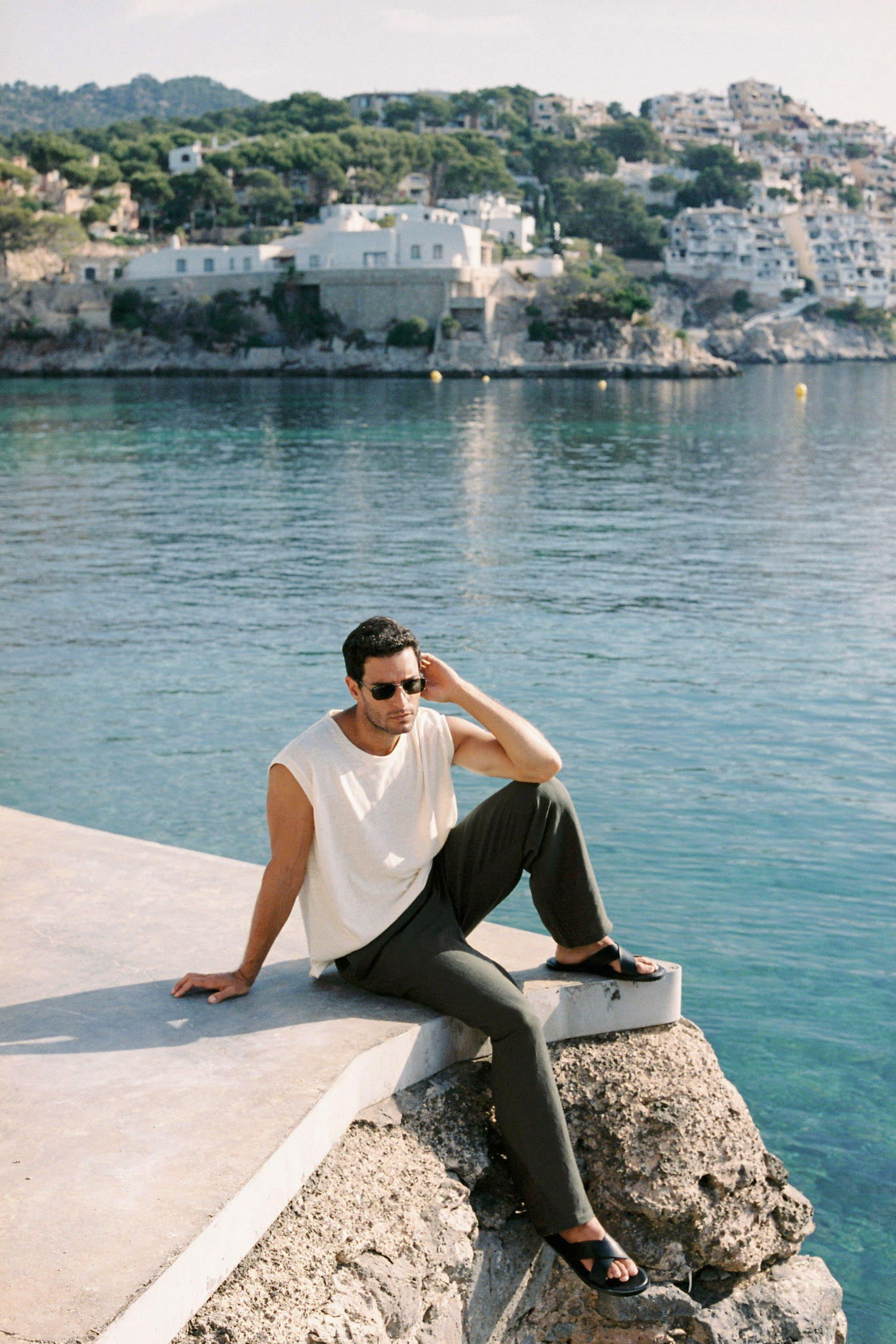 Paros Linen Tank