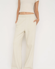 French Terry Wide Leg Pants