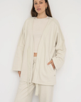 French Terry Robe Jacket