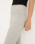 Super Soft Organic Cotton Leggings - Grey Marle