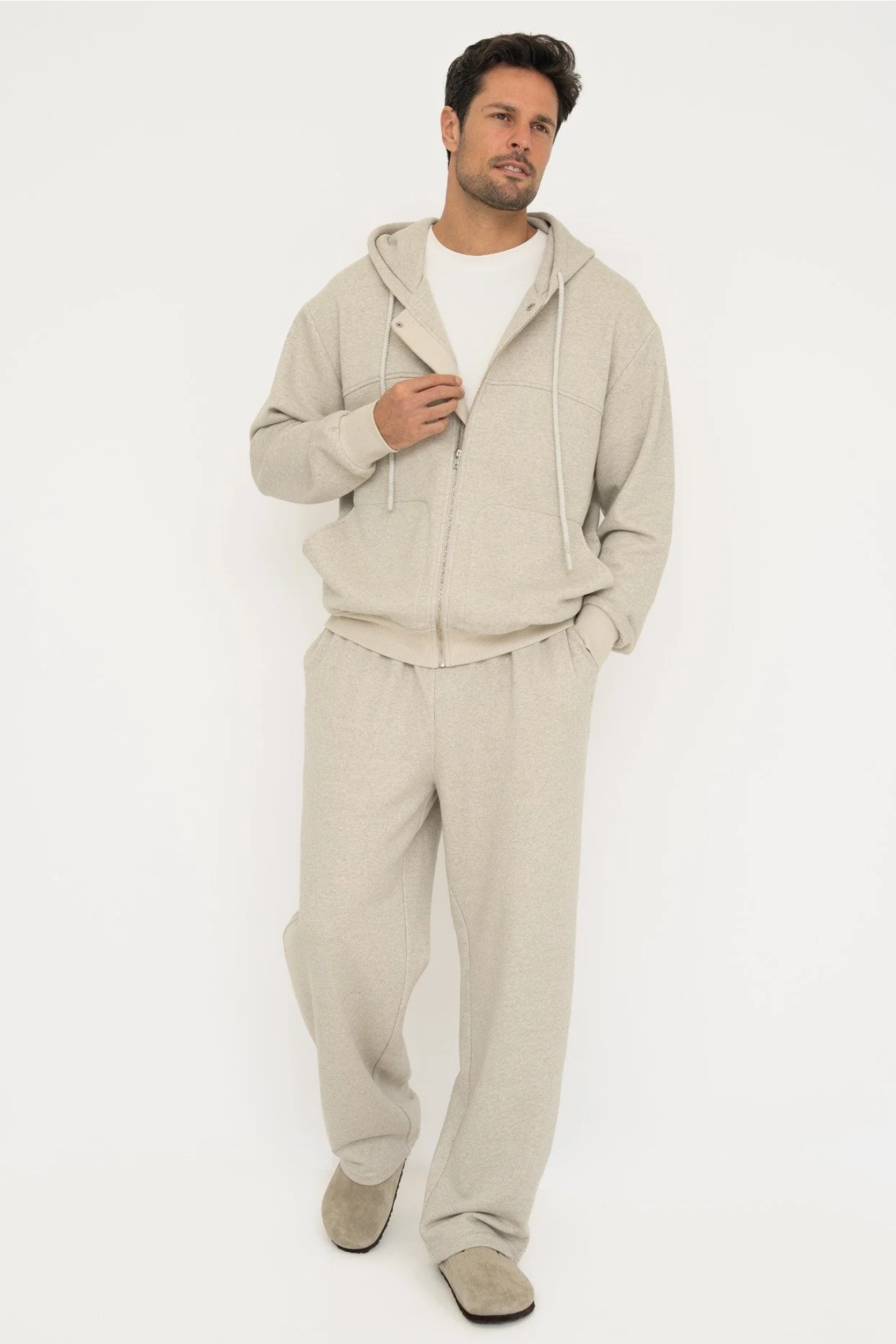 Organic Cotton Straight Leg Sweat Pants – AOCO