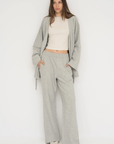 French Terry Robe Jacket