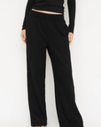 French Terry Wide Leg Pants