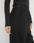 French Terry Wide Leg Pants