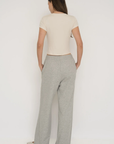French Terry Wide Leg Pants