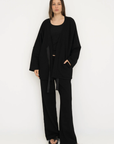 French Terry Robe Jacket