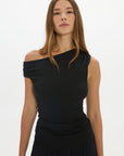 Chloe Off Shoulder Top - Black