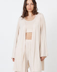 Peignoir en jersey - Noir