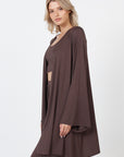 Peignoir en jersey - Noir