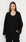 French Terry Cotton Blend Jacket - Black
