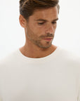 La Palma Crewneck T-Shirt  - Cream