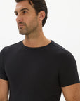Fitted Crewneck T-Shirt - Black