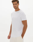 Fitted Crewneck T-Shirt - White