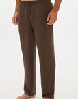 Tapered Leg Lounge Pant - Espresso