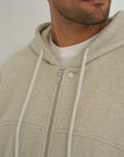 Organic Cotton Zip-UP Hoodie - Grey