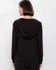 Open Hoodie - Black