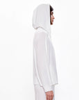 Open Hoodie - White