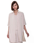 Open Shirt - Beige