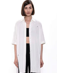 Open Shirt - White